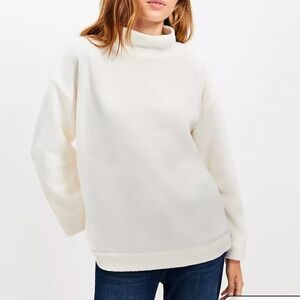 LOFT Sherpa mockneck